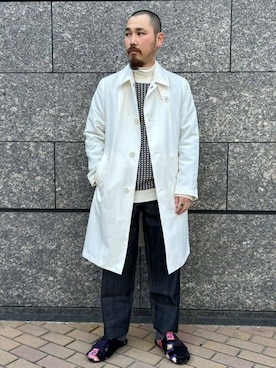 EDIFICE OFFICIALさんの（Mackintosh | マッキントッシュ）を使ったコーディネート