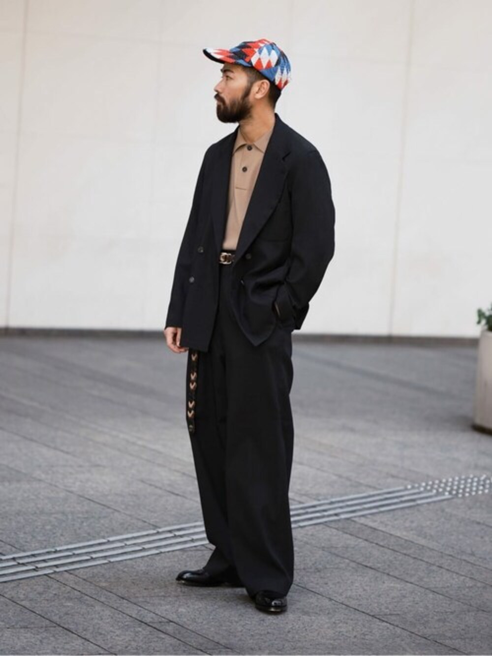 m's braque for BOUCLE】別注 コンフォートルーゼン Wジャケットを使っ