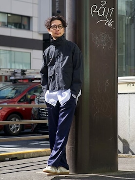 「Couture d'adam（クチュールドアダム）のアイテム」を使った、EDIFICE OFFICIALさん（メンズ・178cm）の春コーディネート