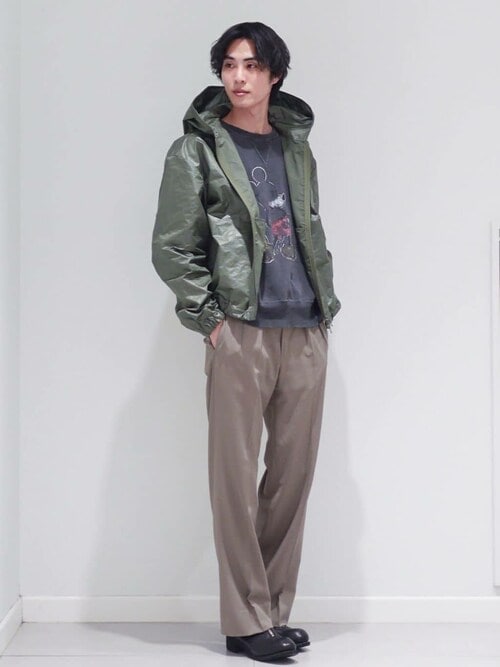 セール】【REMI RELIEF / レミレリーフ】別注 HARD SP加工裏毛クルー