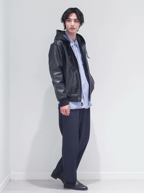 Schott / ショット】LEATHER FULLZIP PARKA（ライダースジャケット