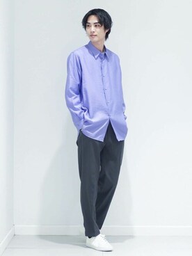 EDIFICE OFFICIALさん（メンズ・182cm）の春コーディネート