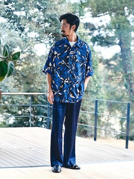 「Couture d'adam（クチュールドアダム）のアイテム」を使った、EDIFICE OFFICIALさん（メンズ・177cm）の春コーディネート