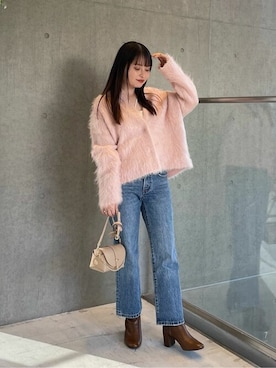 「SLOBE IENA（スローブイエナ）のアイテム」を使った、Ayaさん（レディース・148cm）の秋コーディネート