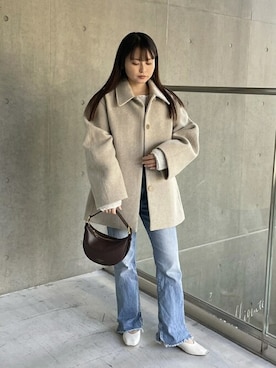 「アイテム（その他シューズ）」を使った、Ayaさん（レディース・148cm）の秋コーディネート