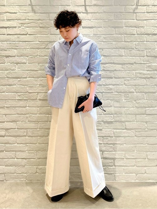 コットンブロード レギュラーシャツ（シャツ/ブラウス）｜TOMORROWLAND