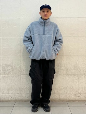 「Oriens JOURNAL STANDARD」｜「アイテム（ジャケット/アウター）」を使った、ryuseiさん（メンズ・168cm）の冬コーディネート