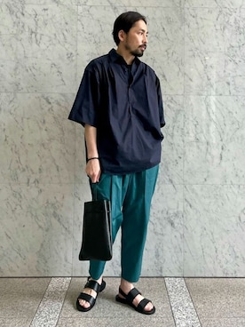 Sawada_TOMORROWLANDさん（メンズ・168cm）の夏コーディネート