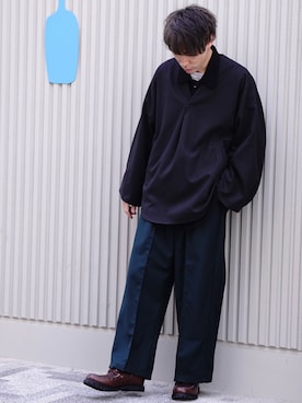 「チュニック」｜YOSHIさん（メンズ・171cm）の春コーディネート