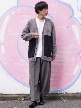「CASPER JOHN（キャスパージョン）のアイテム（ブーツ）」を使った、YOSHIさん（メンズ・171cm）の夏コーディネート