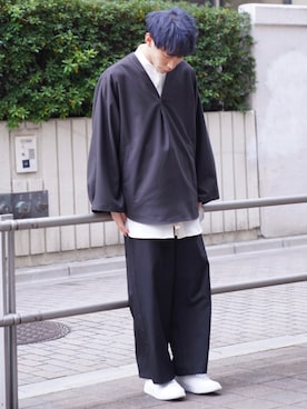 「チュニック」｜YOSHIさん（メンズ・171cm）の冬コーディネート