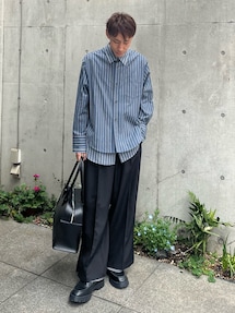 YOSHI(Casper John 神南店)|CASPER JOHNのシャツ/ブラウスを使った参考コーディネート