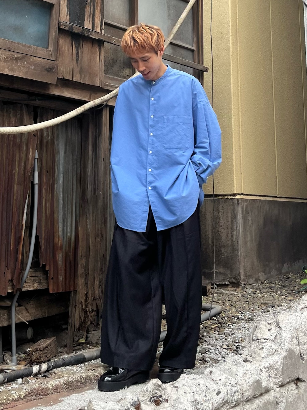 graphpaper ノーカラーブラウス graphpaper ノーカラーブラウス