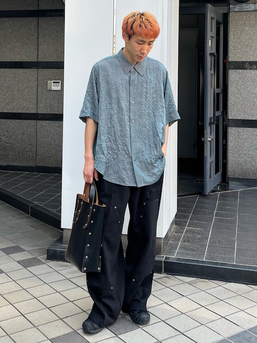 Double knee waffle pants/ダブルニーワッフルパンツ