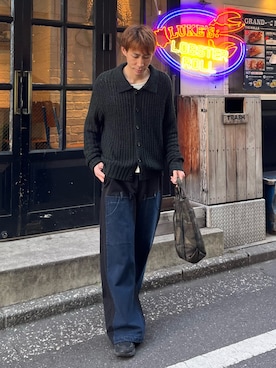 「CASPER JOHN（キャスパージョン）のアイテム」を使った、YOSHIさん（メンズ・171cm）の春コーディネート