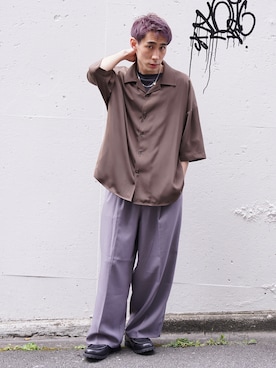 YOSHIさんの「Classic deck shoes/クラシックデッキシューズ」を使ったコーディネート