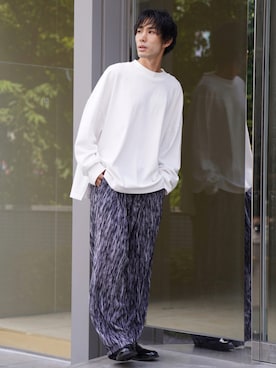 「CASPER JOHN（キャスパージョン）のアイテム（ブーツ）」を使った、YOSHIさん（メンズ・171cm）の夏コーディネート