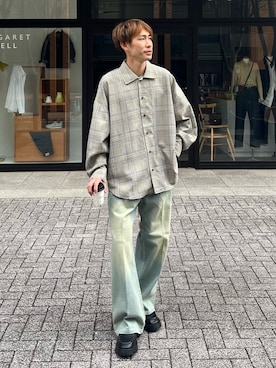 「cii（シー）のアイテム」を使った、YOSHIさん（メンズ・171cm）の冬コーディネート