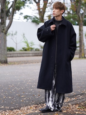 「CASPER JOHN（キャスパージョン）のアイテム（ブーツ）」を使った、YOSHIさん（メンズ・171cm）の秋コーディネート