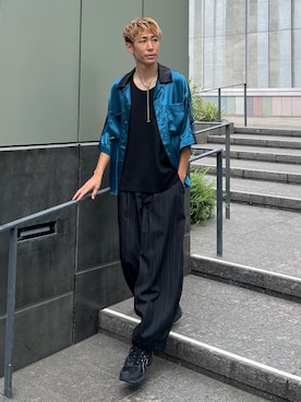 YOSHIさん（メンズ・170cm）の夏コーディネート
