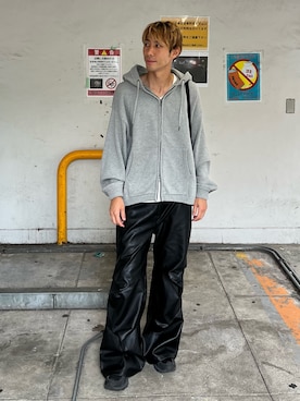 「CASPER JOHN（キャスパージョン）のアイテム（その他パンツ）」を使った、YOSHIさん（メンズ・170cm）の秋コーディネート