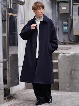 「CASPER JOHN（キャスパージョン）のアイテム（ブーツ）」を使った、YOSHIさん（メンズ・171cm）の秋コーディネート