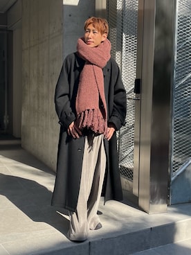 「CASPER JOHN（キャスパージョン）のアイテム」を使った、YOSHIさん（メンズ・171cm）の秋コーディネート