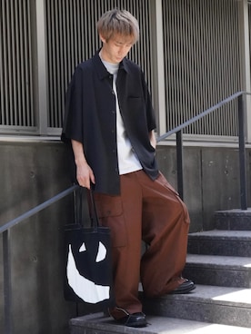 YOSHIさんの「Classic deck shoes/クラシックデッキシューズ」を使ったコーディネート