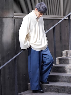 「チュニック」｜YOSHIさん（メンズ・171cm）の冬コーディネート
