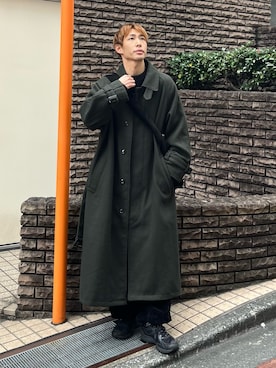 「アイテム（ジャケット/アウター）」を使った、YOSHIさん（メンズ・171cm）の冬コーディネート