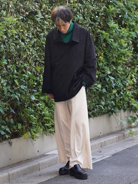 「チュニック」｜YOSHIさん（メンズ・171cm）の秋コーディネート