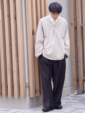 「チュニック」｜YOSHIさん（メンズ・171cm）の冬コーディネート