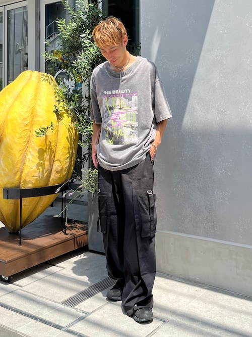 Wrap cargo slacks/ラップカーゴスラックス