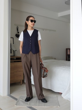 「CHANEL（シャネル）のアイテム」を使った、19さん（レディース・169cm）の春コーディネート
