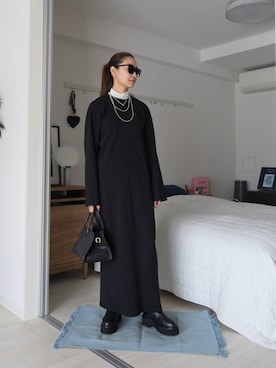 「THE ROW（ザロウ）のアイテム」を使った、19さん（レディース・169cm）の春コーディネート