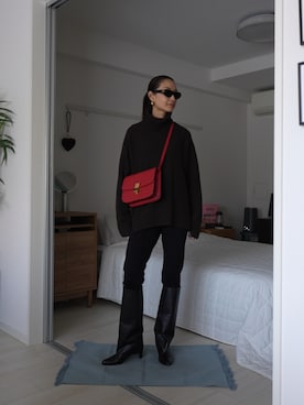 「FRAMeWORK（フレームワーク）のアイテム」を使った、19さん（レディース・169cm）の秋コーディネート