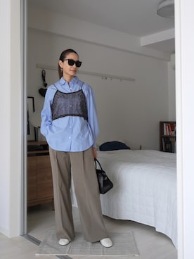 「journal standard L'essage（ジャーナルスタンダードレサージュ）のアイテム」を使った、19さん（レディース・169cm）の春コーディネート