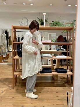 「note et silence （ノートエシロンス）のアイテム（その他アウター）」を使った、さえゃんさん（レディース・161cm）の冬コーディネート
