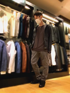 Nakataさん（メンズ・170cm）の秋コーディネート