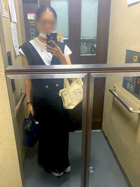 「CONVERSE（コンバース）のconverse（コンバース） ALL STAR OX（オールスターOX）（スニーカー）」を使った、mocoさん（レディース・155cm）の夏コーディネート