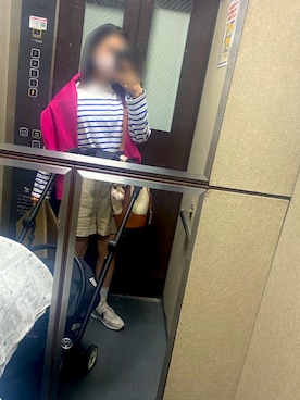 「かたかけ」｜mocoさん（レディース・155cm）の春コーディネート