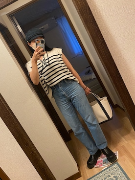 「チェルシーブーツ」｜mocoさん（レディース・155cm）の秋コーディネート