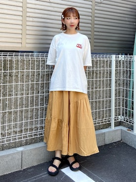 佐藤 麻理さん(レディース・164cm)の夏コーディネート