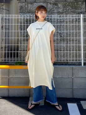 佐藤 麻理さん（レディース・164cm）の夏コーディネート