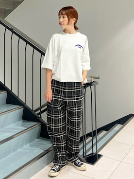 佐藤 麻理さん（レディース・164cm）の春コーディネート