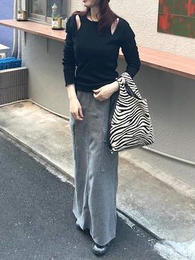 「MIZUNO（ミズノ　）のアイテム」を使った、Creamさん（レディース・158cm）の冬コーディネート