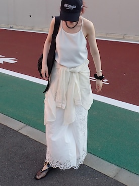 「TODAYFUL（トゥデイフル）のアイテム」を使った、Creamさん（骨格ウェーブ・レディース・158cm）の夏コーディネート