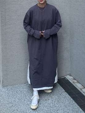 「CANAL JEAN（キャナルジーン）のアイテム（アクセサリー）」を使った、Creamさん（レディース・158cm）の秋コーディネート