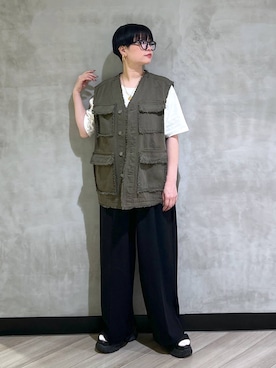 「アイテム（その他アウター）」を使った、ミラさん（レディース・162cm・30代）の夏コーディネート