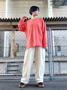 「アイテム（その他）」を使った、ミラさん（レディース・162cm・30代）の秋コーディネート